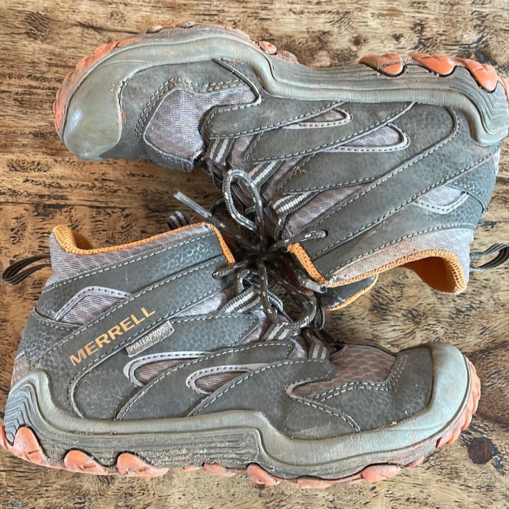 Merrell boys waterproof hiking boots